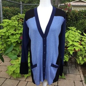 Haggar Cardigan Sweater Medium or XL NEW With Tags